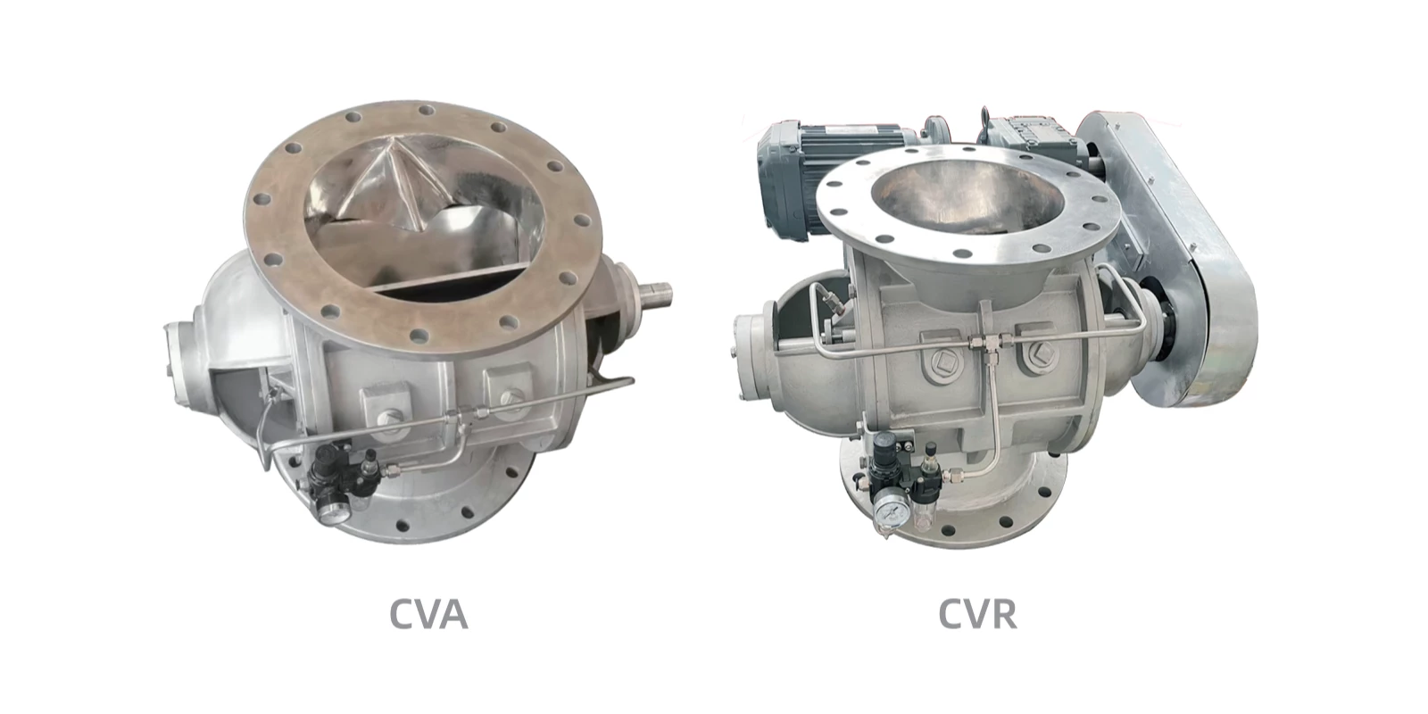 Discharing And Metering Valve For Powders And Granules