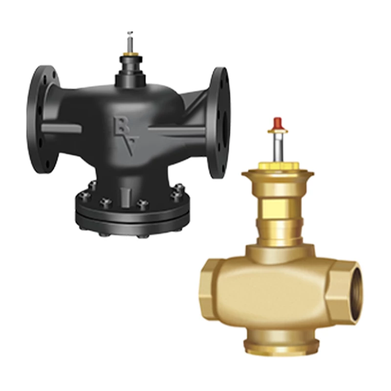 Electric Two:Three-Way Control Valve